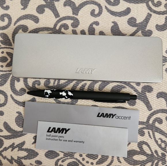 None Other - Vintage LAMY Accent Black Ballpen
